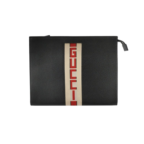 Gucci Leather Shoulder Bag with Logo 250306781093273