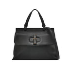 Gucci Daily Small Leather Solid Bamboo Twist Lock Crossbody Shoulder Bag 250305781092164