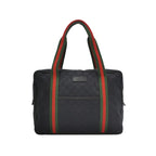 Gucci Leather and Canvas Striped Tote Bag 250302781086810