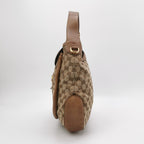 Gucci GG Canvas and Leather Shoulder Bag 250228781084924