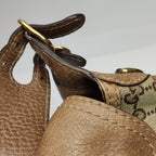 Gucci GG Canvas and Leather Shoulder Bag 250228781084924