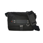Gucci Leather Nylon Solid Logo Studded Crossbody Bag 250303781089394