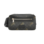 Gucci Belt Bag Leather Double G Monogram Tiger Pattern Waist Bag Chest Bag 250302781087658