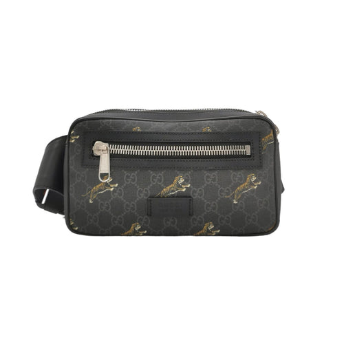 Gucci Belt Bag Leather Double G Monogram Tiger Pattern Waist Bag Chest Bag 250302781087658