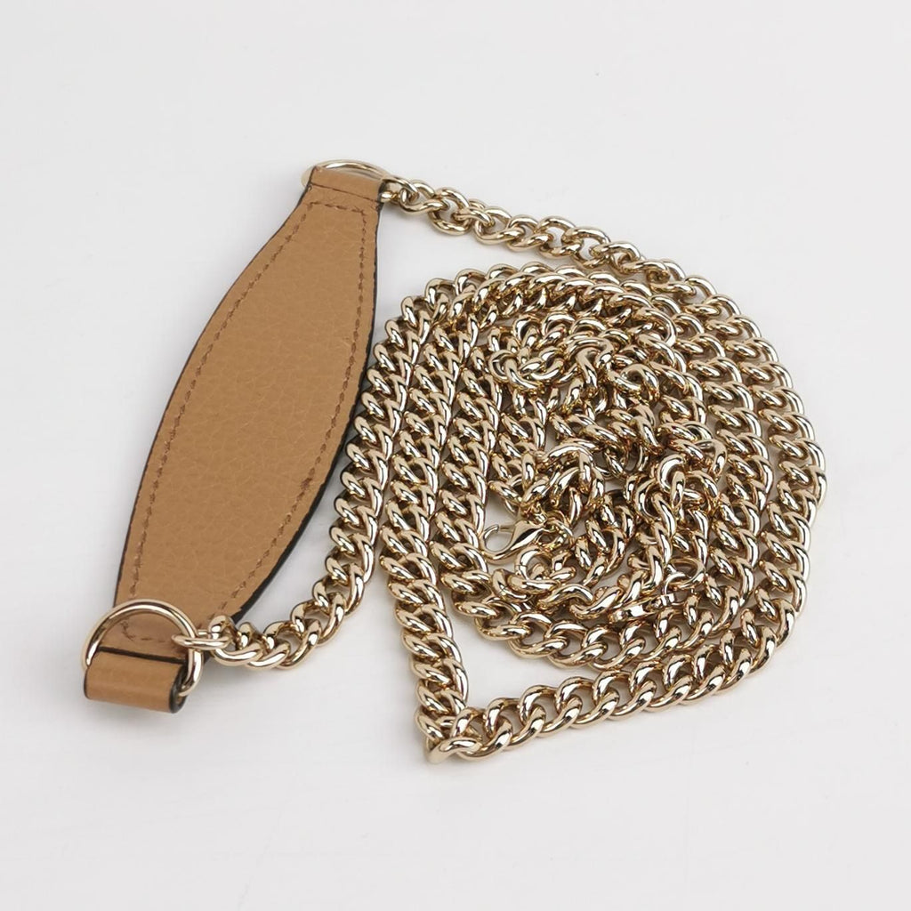 Gucci Soho Mini Leather Solid Pattern GG Flap Crossbody Shoulder Bag 250228781084665