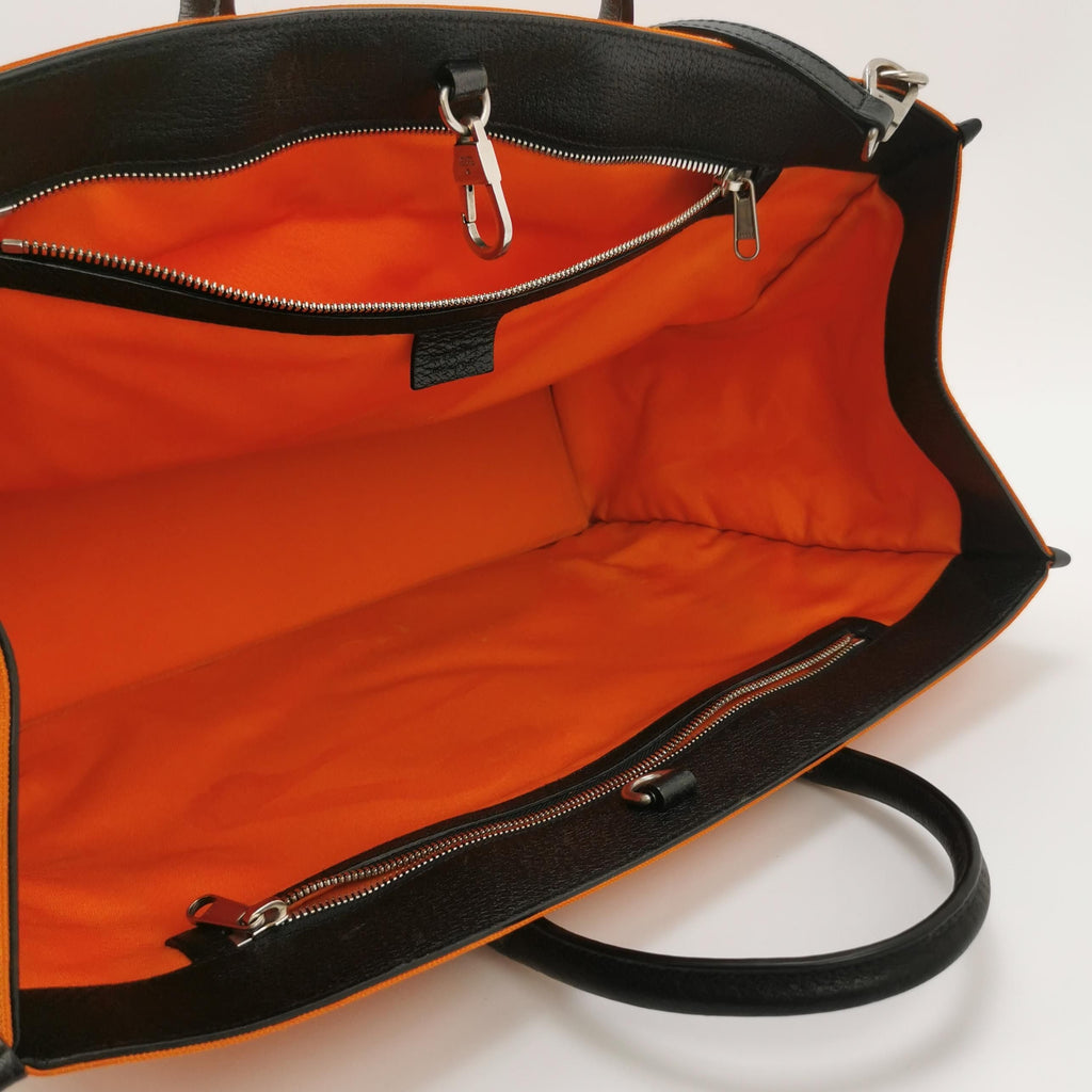 Gucci Off The Grid Leather and Nylon Shoulder Bag 250227781082673