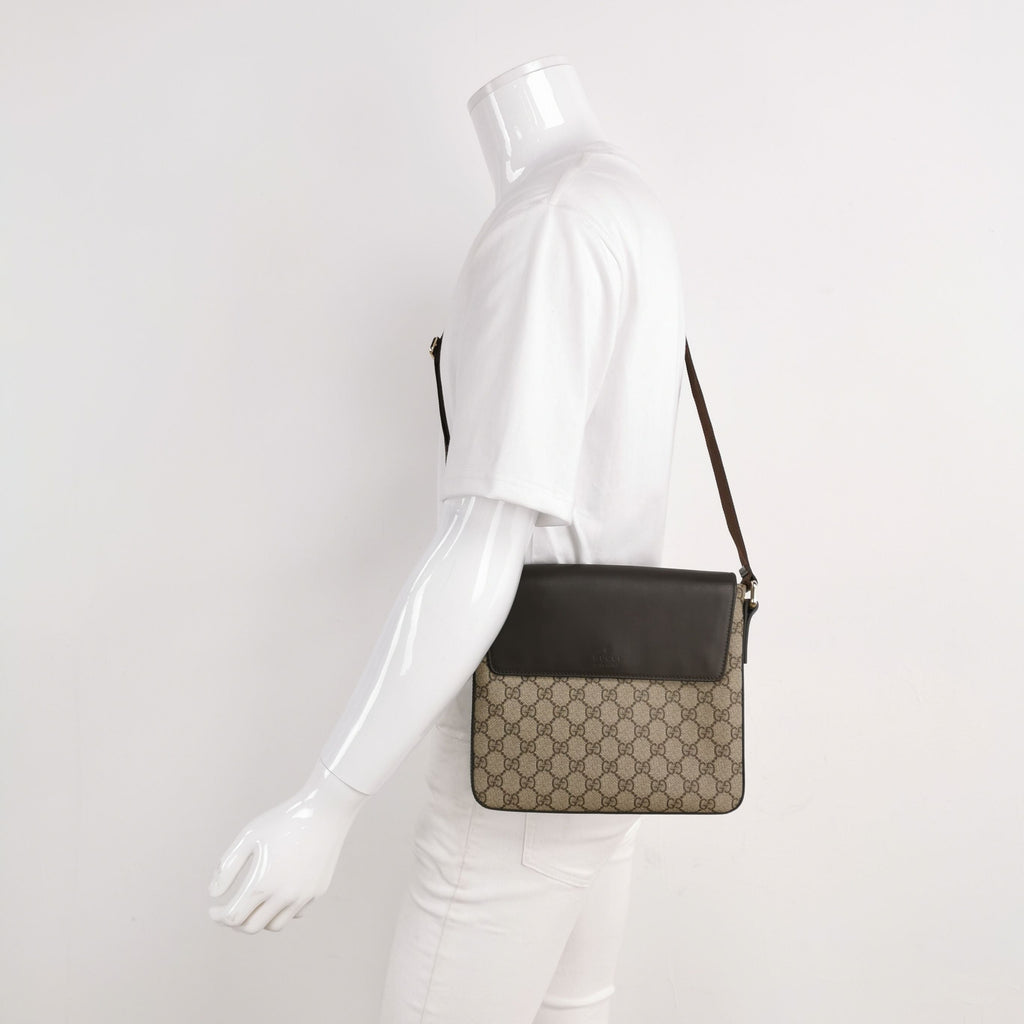 Gucci GG Monogram Leather Crossbody Bag 250227781081878