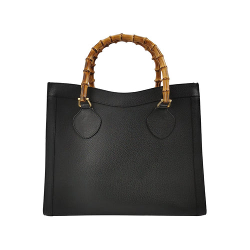 Gucci Diana Series Leather Solid Bamboo Handle Vintage Handbag 250228781085136