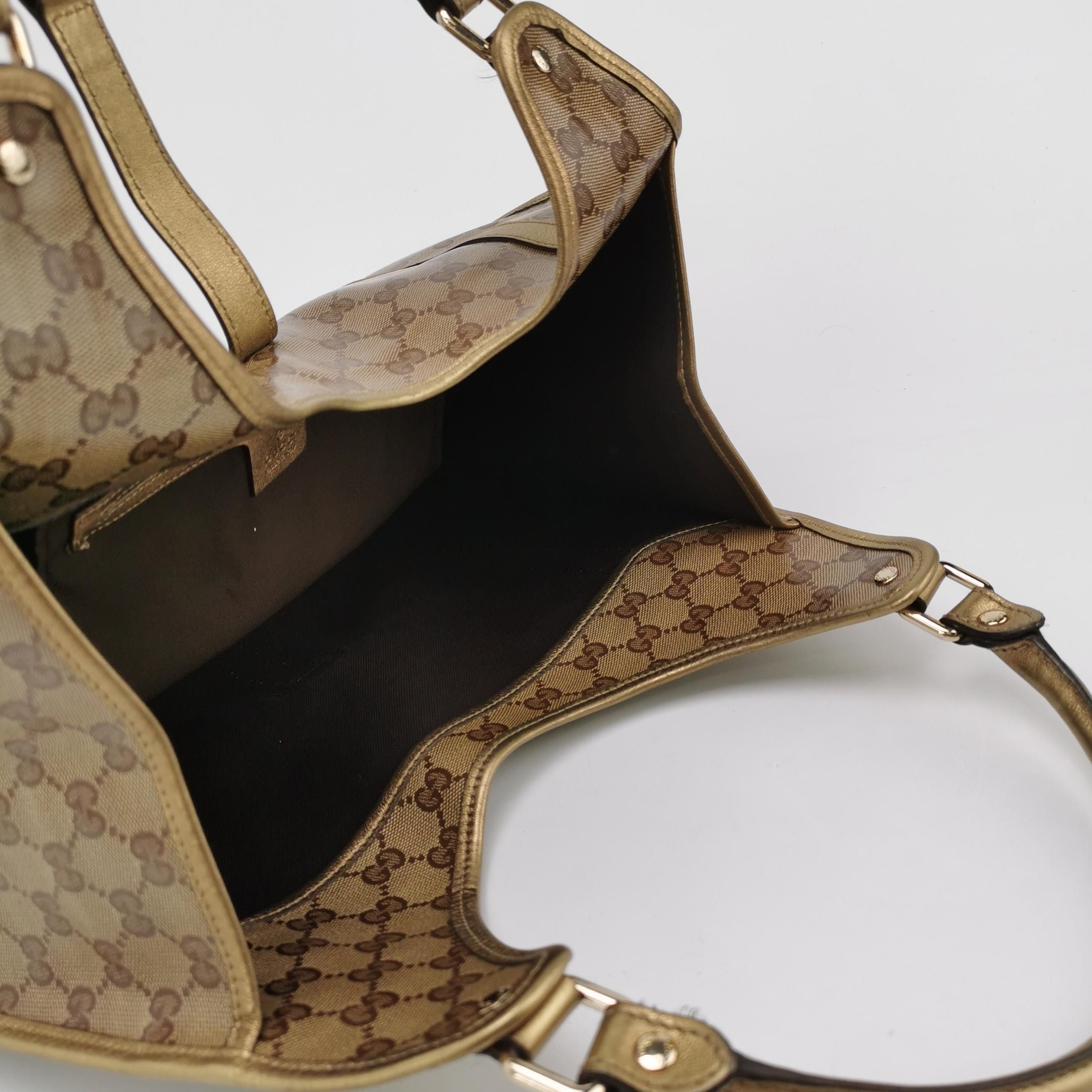 Gucci GG Coated Canvas Shoulder Bag 250226781080918