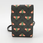 Gucci GG Canvas Bee Pattern Shoulder Bag 250224781078370