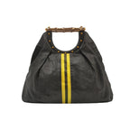 Gucci Lambskin Color Block Striped Handbag 250228781084907