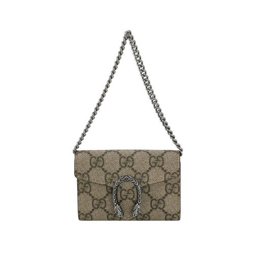 Gucci Dionysus Mini GG Supreme Double Tiger Head Buckle Shoulder Bag 250301781085588