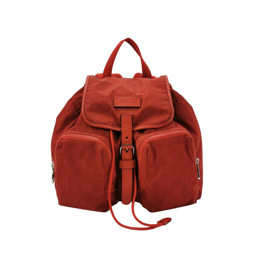 Gucci GG Canvas and Leather Backpack 250226781081457