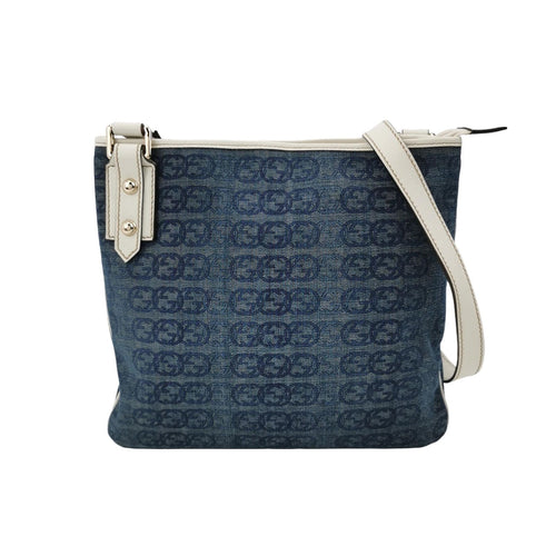 Gucci Leather Interlocking G Zip Shoulder Bag 250228781084287