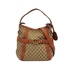 Gucci GG Canvas and Leather Shoulder Bag 250227781082169