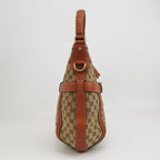Gucci GG Canvas and Leather Shoulder Bag 250227781082169