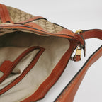 Gucci GG Canvas and Leather Shoulder Bag 250227781082169
