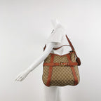 Gucci GG Canvas and Leather Shoulder Bag 250227781082169