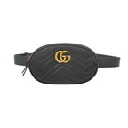 Gucci GG Marmont Small Leather V-Pattern Quilted Double G Logo Waist Bag Chest Bag 250226781081482