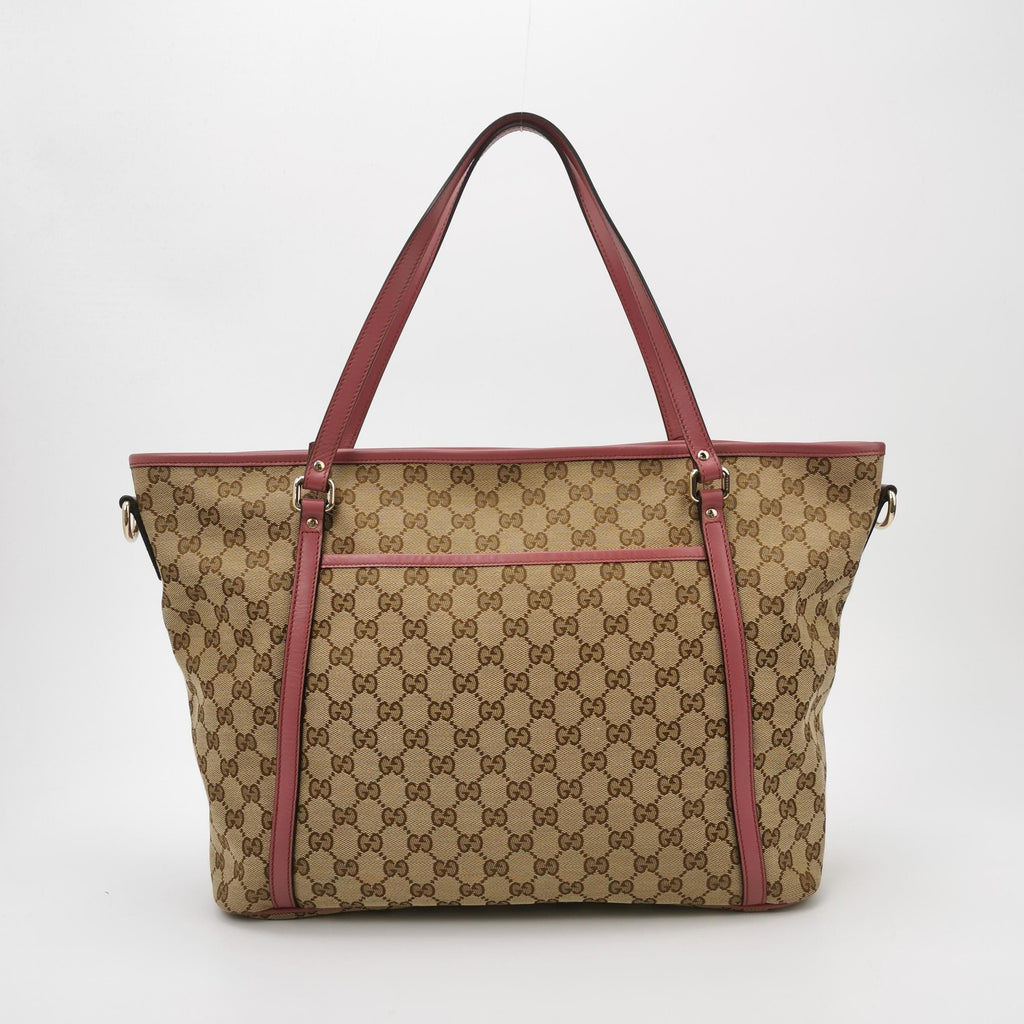 Gucci GG Canvas and Leather Shoulder Bag 250227781082929