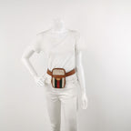 Gucci GG Canvas and Leather Waist Bag 027852800151