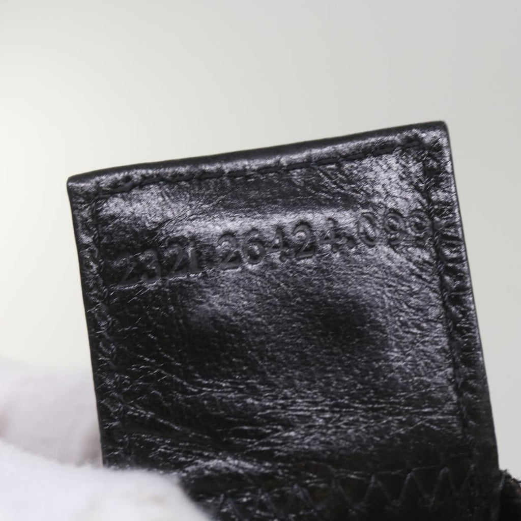 FENDI Mamma Baguette Shoulder Bag Nylon Black68214