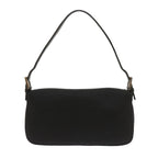 FENDI Mamma Baguette Shoulder Bag Nylon Black68214