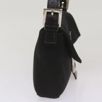 FENDI Mamma Baguette Shoulder Bag Nylon Black68214