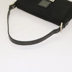 FENDI Mamma Baguette Shoulder Bag Nylon Black68214