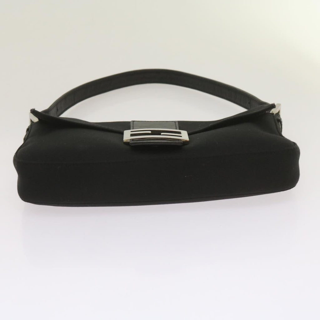 FENDI Mamma Baguette Shoulder Bag Nylon Black68214
