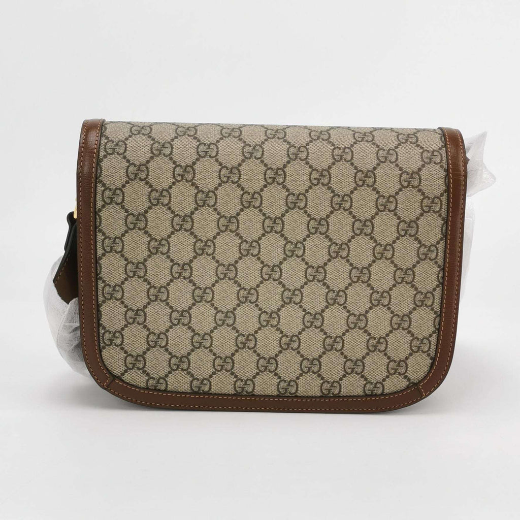 Gucci 1955 Small GG Canvas and Leather Shoulder Bag 250515781193296