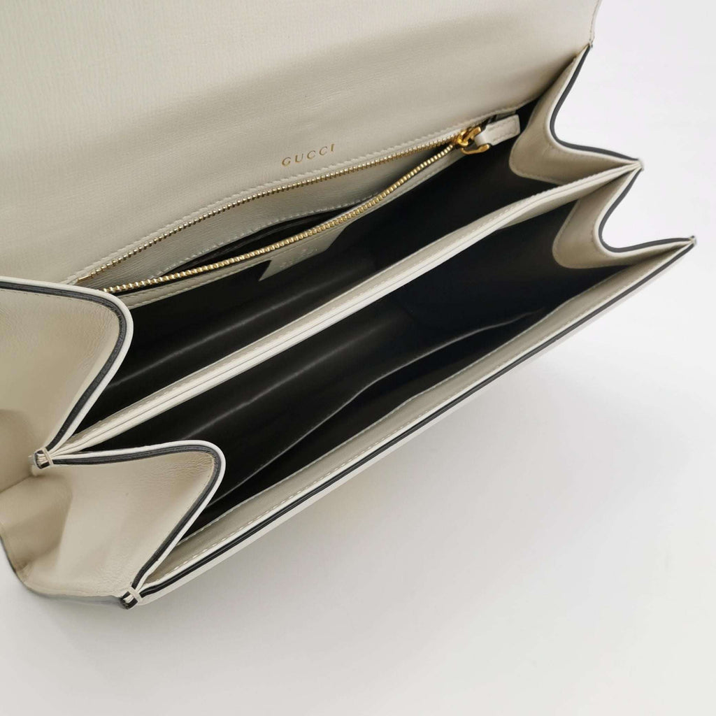 Gucci Sylvie 1969 Leather Shoulder Bag 250524781205465