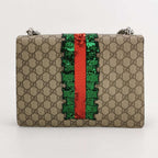 Gucci Dionysus Medium Double Tiger Head Buckle Sequins Flap Bag Crossbody Bag 23021478208734