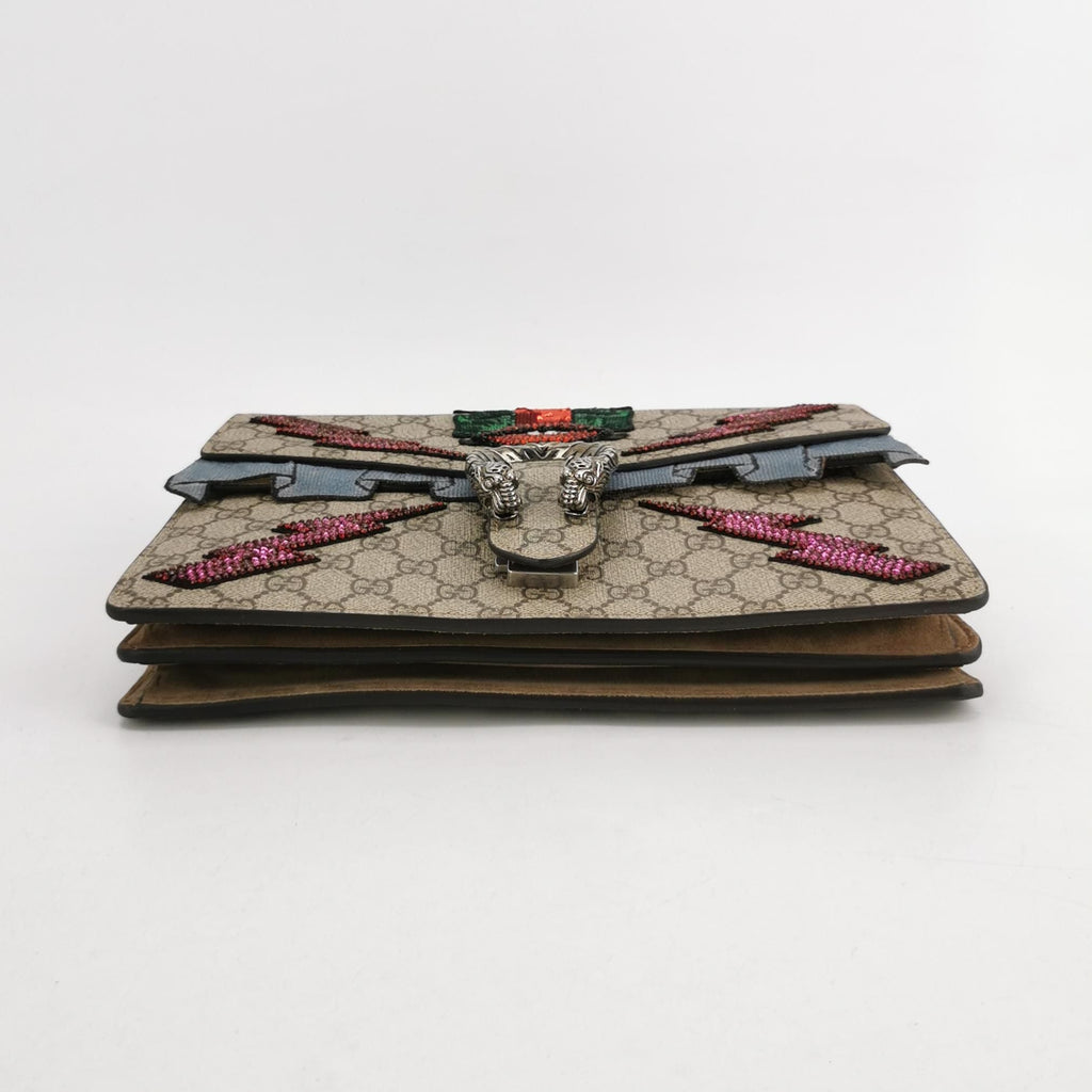 Gucci Dionysus Medium Double Tiger Head Buckle Sequins Flap Bag Crossbody Bag 23021478208734