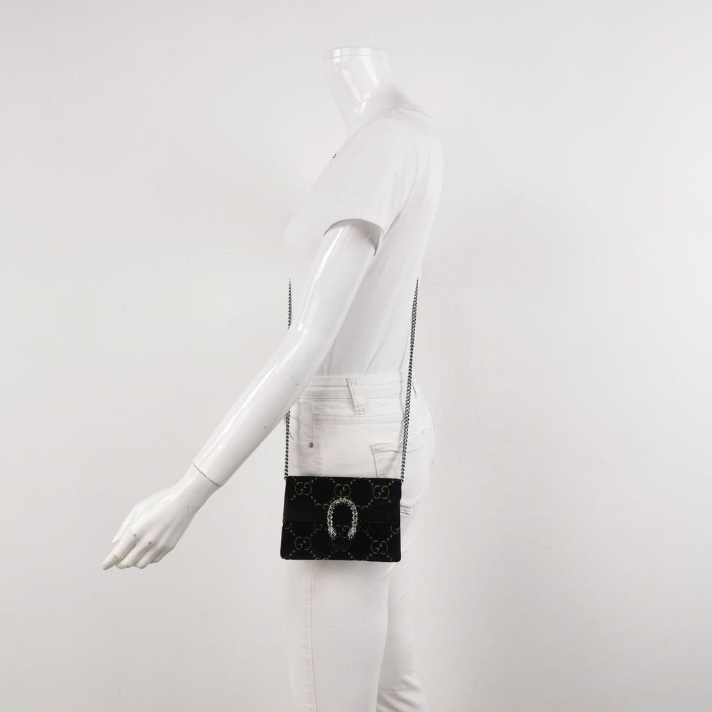 Gucci Dionysus Mini GG Supreme Canvas and Leather Shoulder Bag 250512781189206
