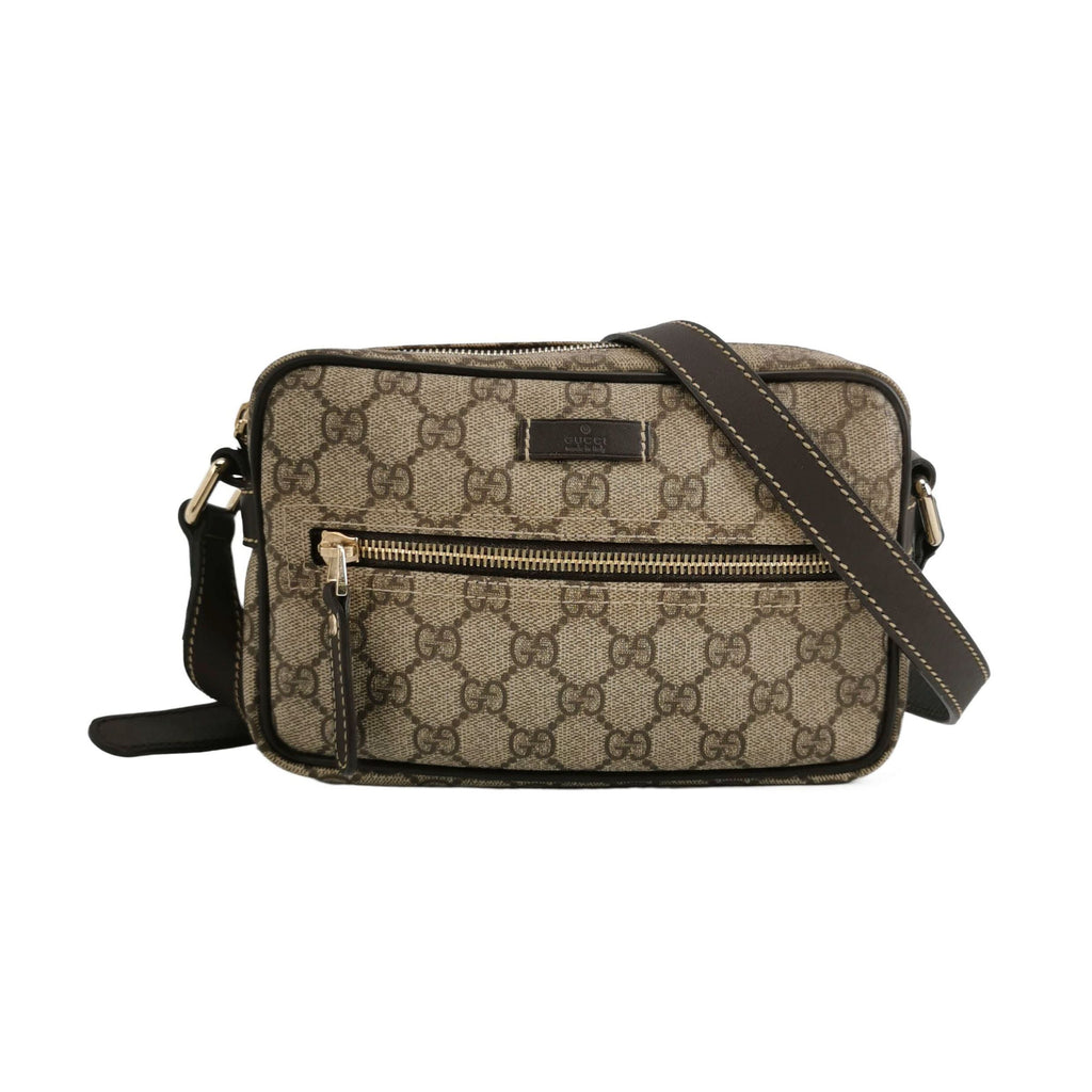Gucci Leather Monogram Logo Crossbody Bag 250509781184626