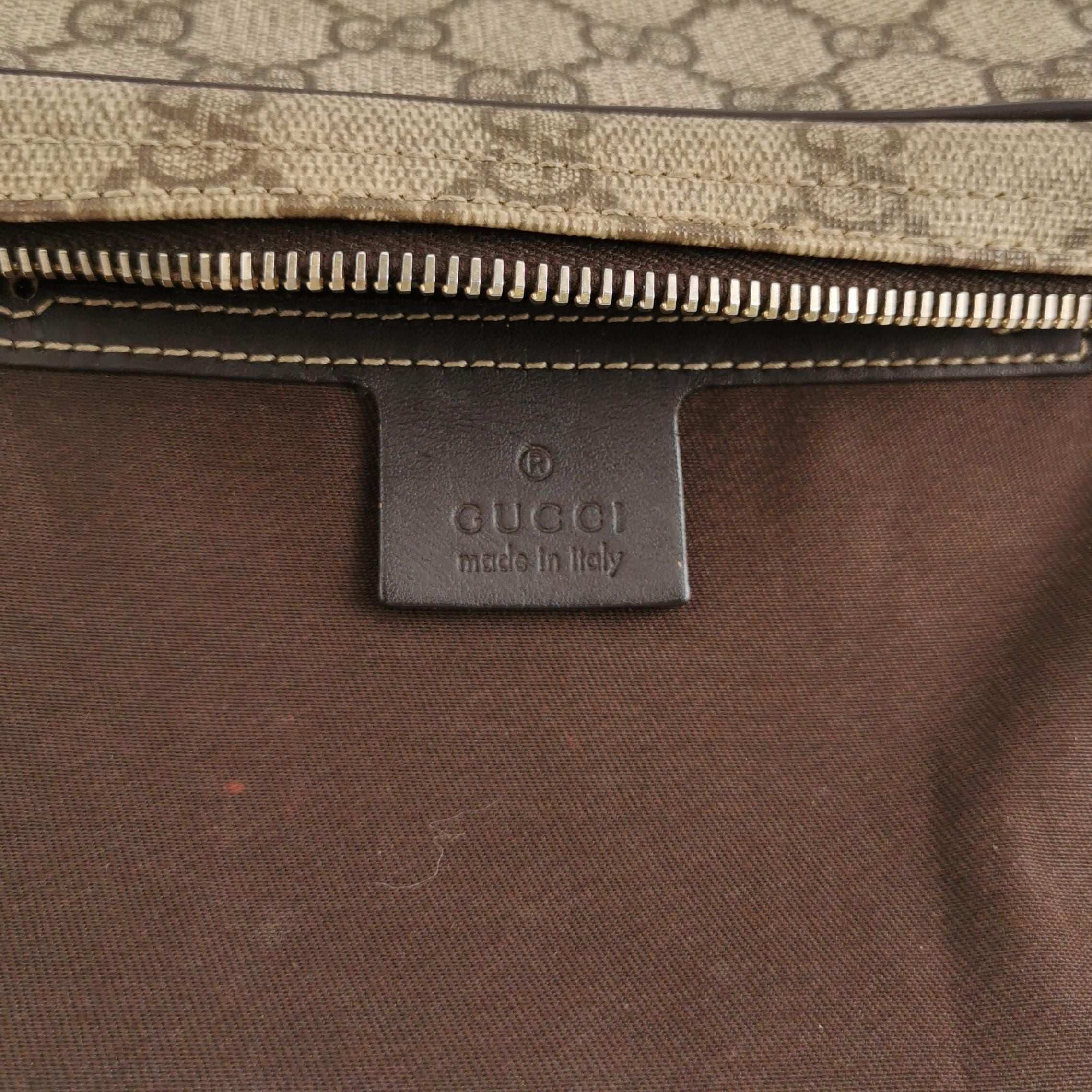 Gucci Leather Monogram Logo Crossbody Bag 250509781184626