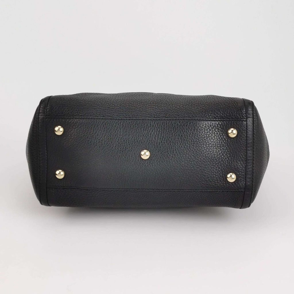 Gucci Soho Small Leather Solid GG Tote Crossbody Bag 250515781193215