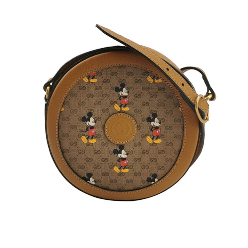 Gucci Disney Collaboration Mickey Mouse Print Crossbody Bag 250506781180337