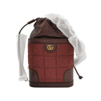 Gucci Quilted GG Logo Drawstring Crossbody Bag 250519781199666