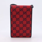 Gucci GG Multicolor Leather Canvas Crossbody Bag 250119781032152