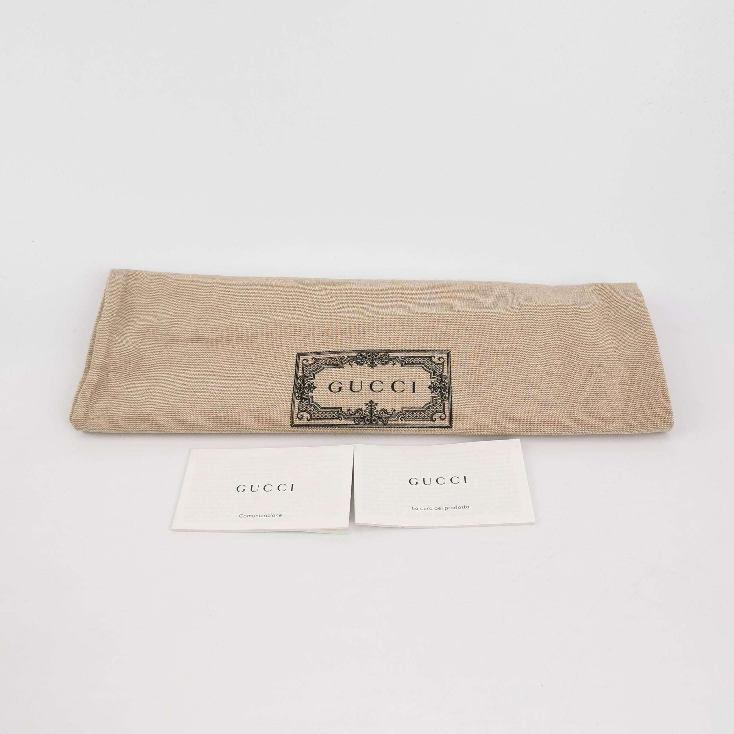Gucci Leather Letter Logo Crossbody Bag 250513781190996