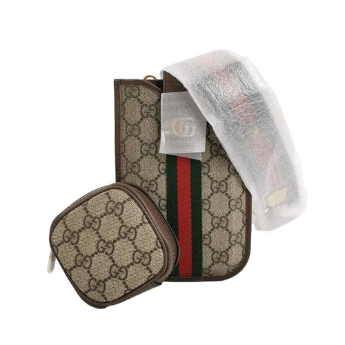 Gucci Ophidia Mini Leather GG Striped Crossbody Bag 250116781028341