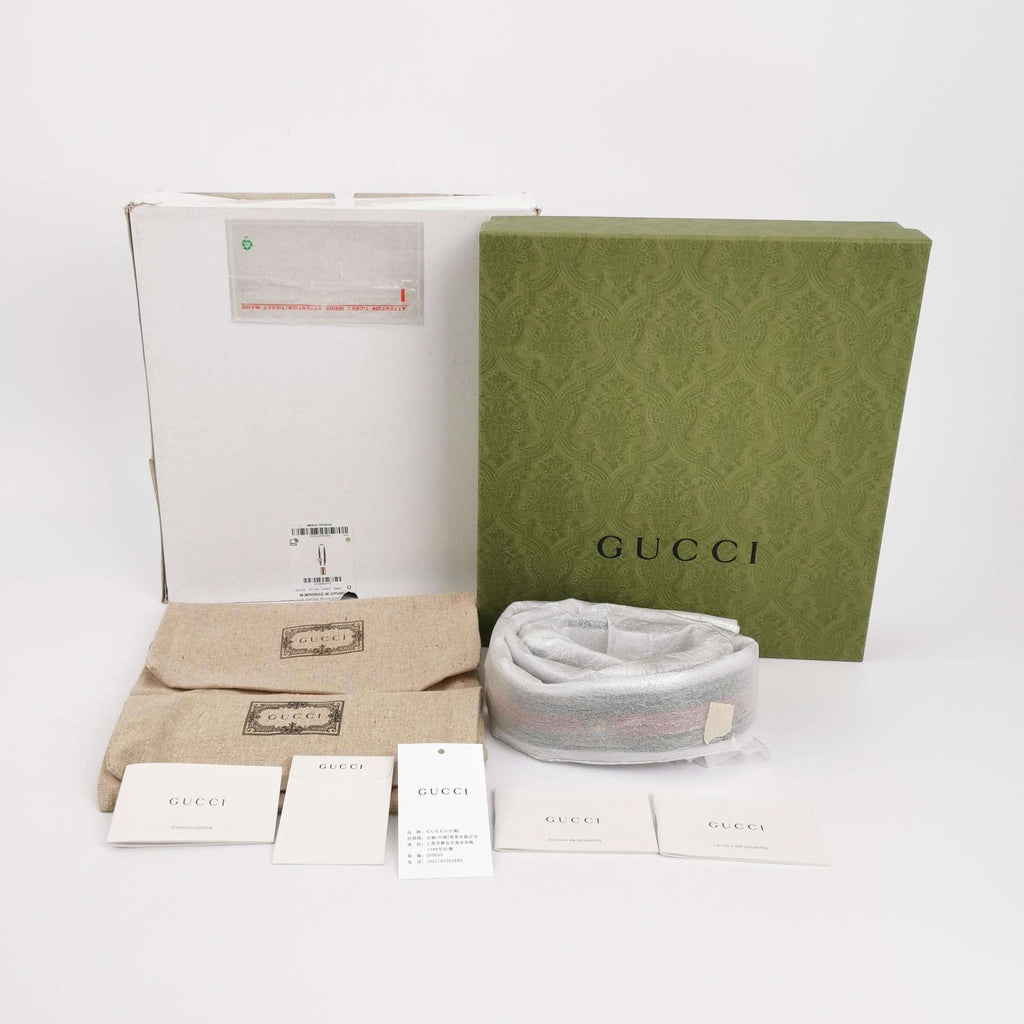 Gucci Ophidia Mini Leather GG Striped Crossbody Bag 250116781028341