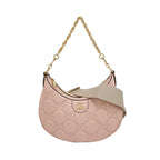 Gucci GG Matelassé Small Leather Solid Pattern GG Monogram Crossbody Bag 250410781143062