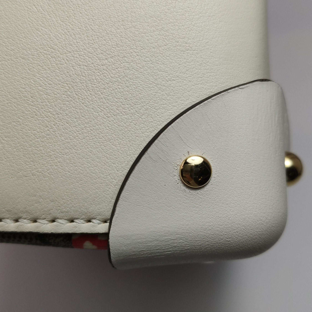 Gucci Padlock Small Leather Apple Pattern Monogram Lock Top Handle Crossbody Bag 057852300514