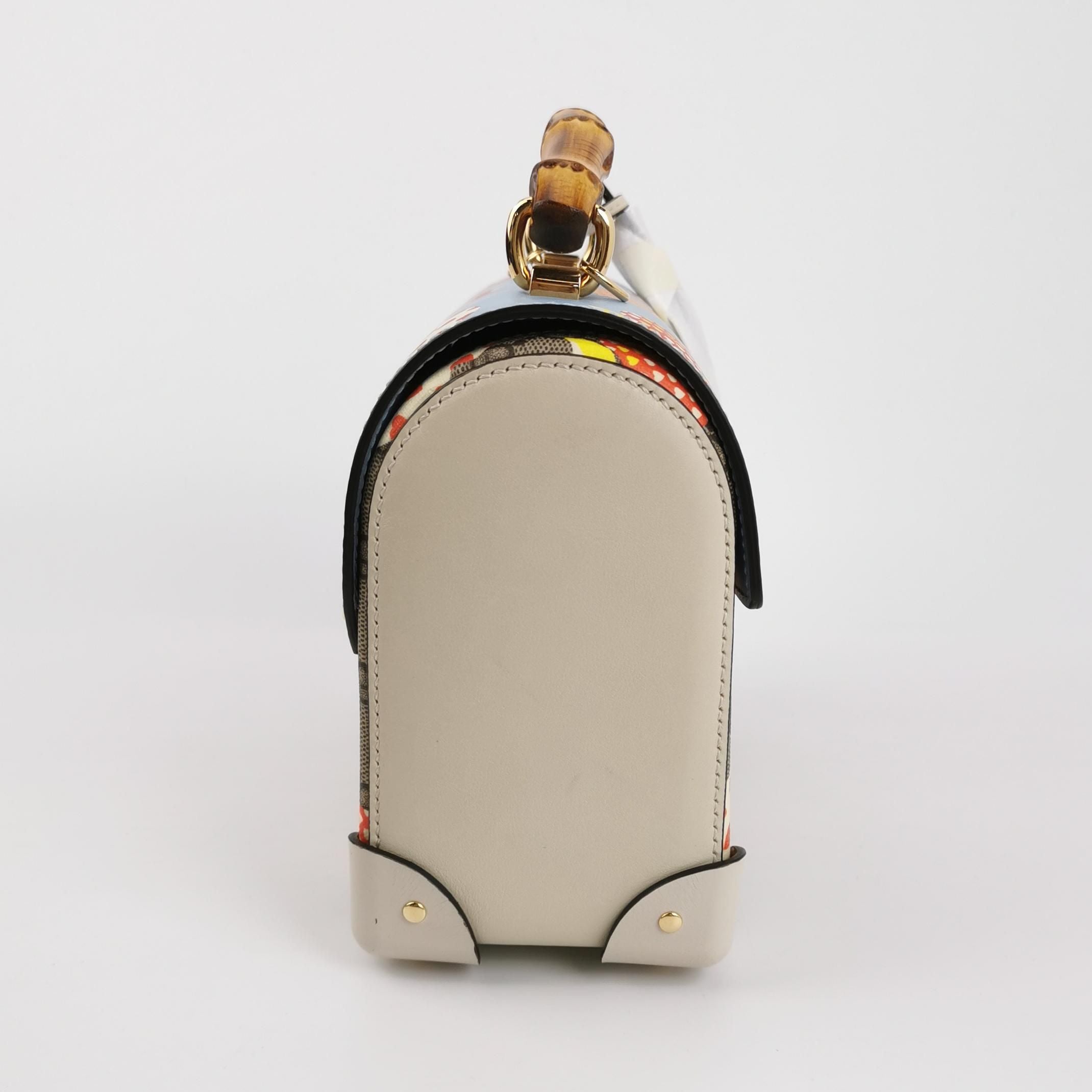 Gucci Padlock Small Leather Apple Pattern Monogram Lock Shoulder Bag 057852300518