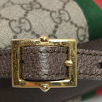 Gucci Ophidia Small Leather Canvas GG Crossbody Bag 250518781197741