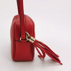 Gucci Soho Mini Leather Solid Tassel GG Crossbody Bag 250515781194151