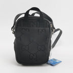 Gucci Off The Grid Leather Nylon Logo Crossbody Bag 250524781205420